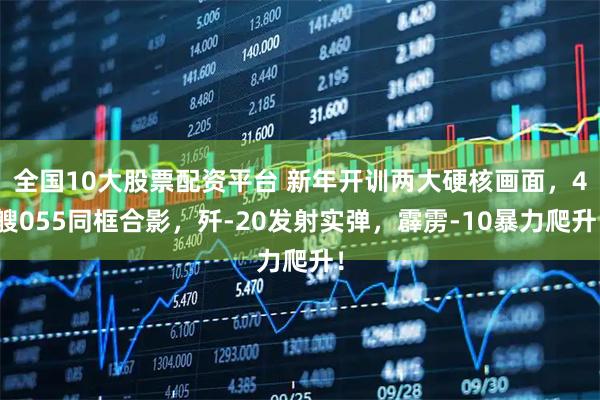 全国10大股票配资平台 新年开训两大硬核画面，4艘055同框合影，歼-20发射实弹，霹雳-10暴力爬升！